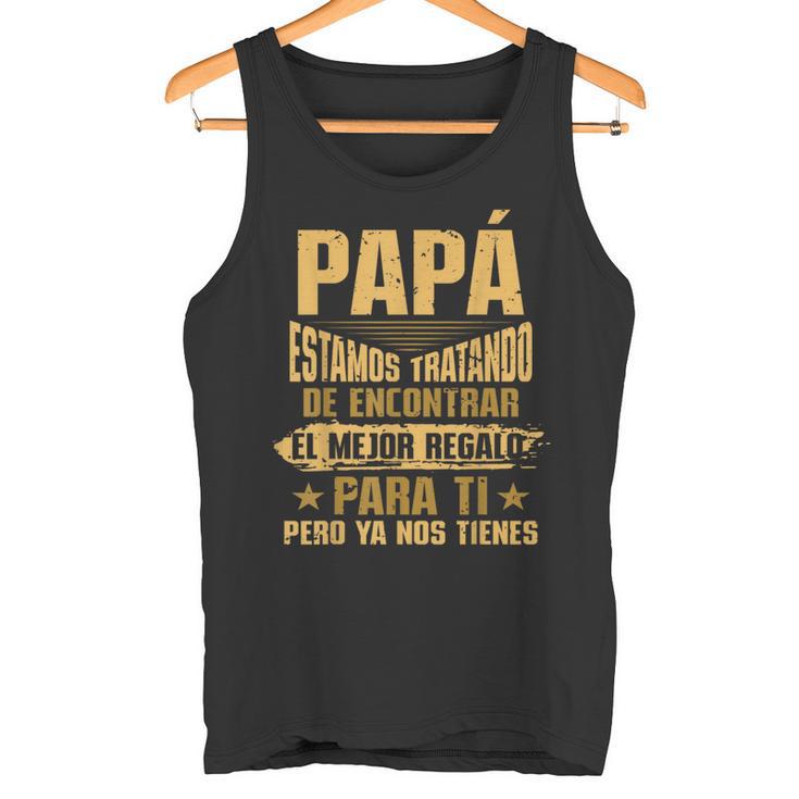 Papá Regalo Para Padre E Hija Hombre Dia Del Padre Camiseta sin mangas