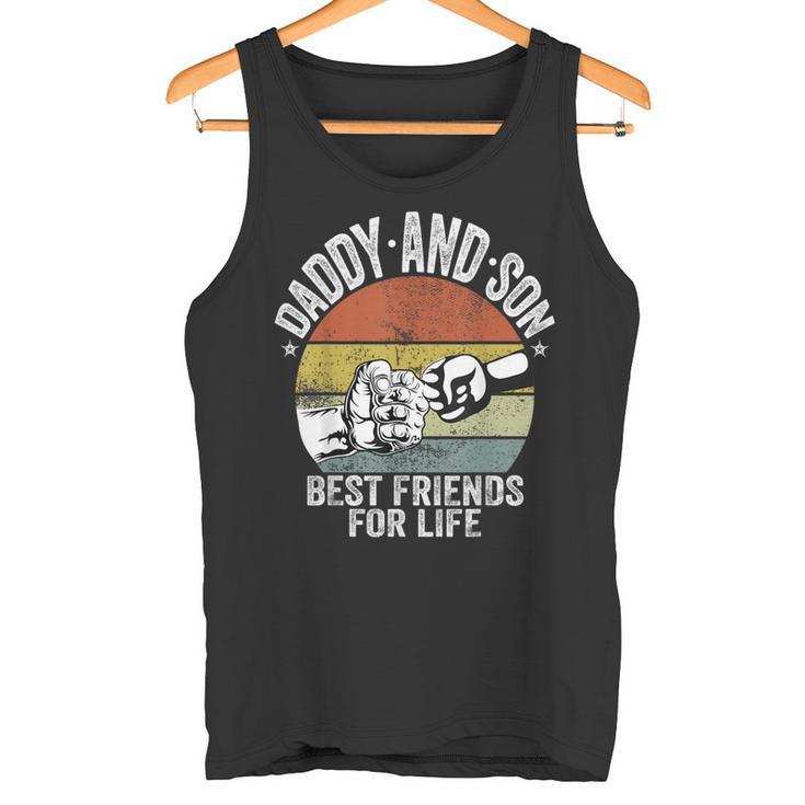 Papa Und Sohn Best_Friends For Life Lustiger Papa Tank Top