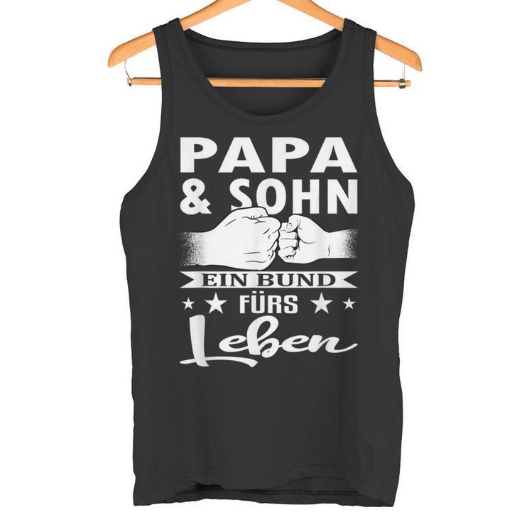 Papa Und Sonhn Ein Bund Für Leben Father Partner Look Family Tank Top