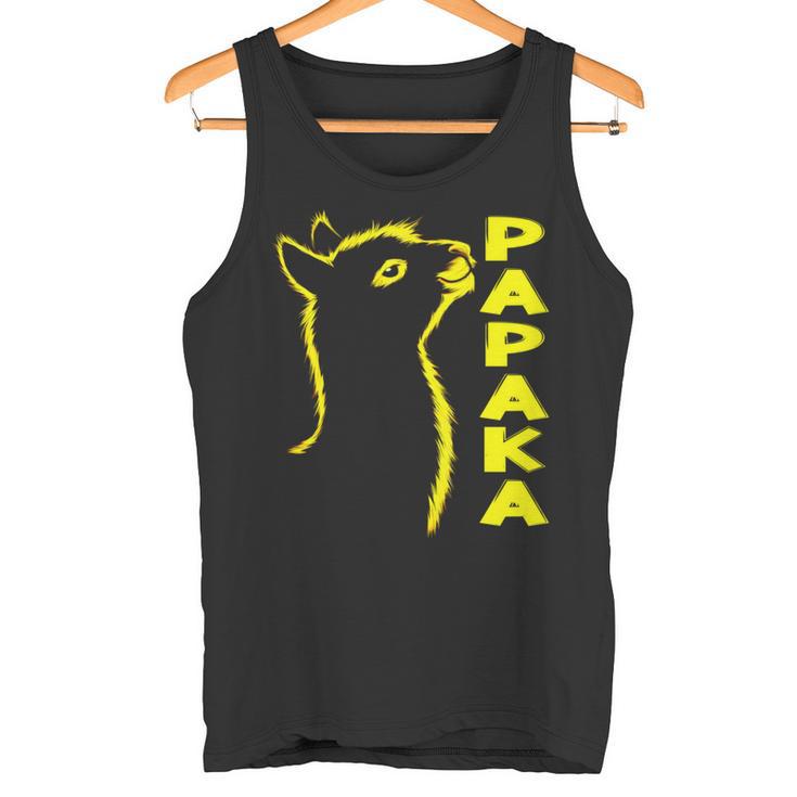 Papakaatertag Bester Papa Alpaka Tank Top