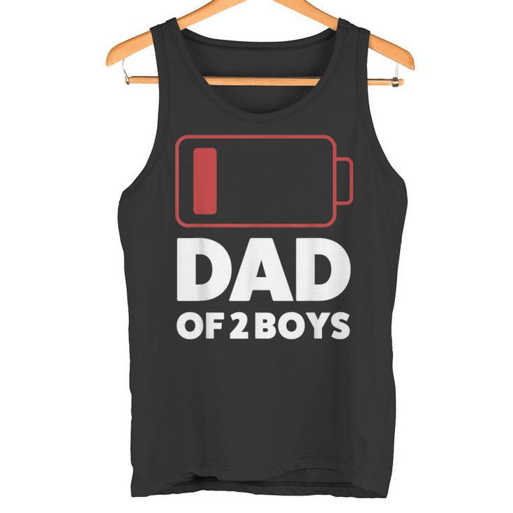 Papaon 2 Boys Papa Des Son Tank Top