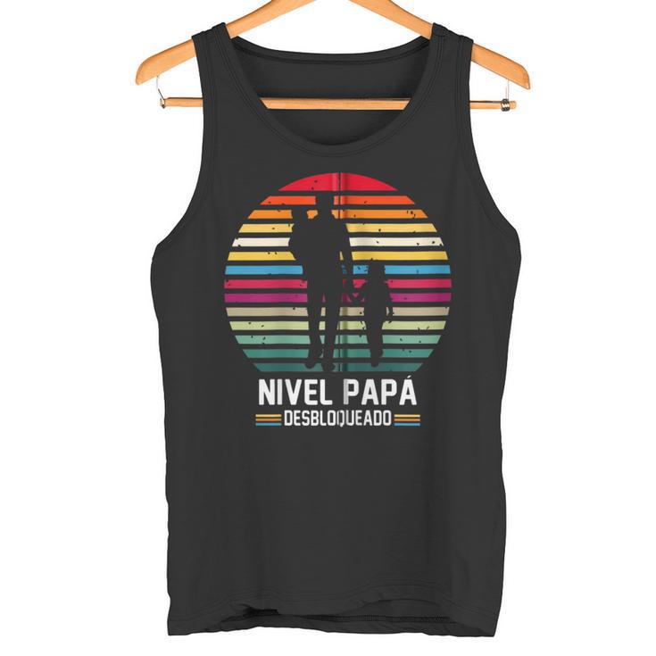 Para Papa Nivel Papá Desbloqueado Regalos Dia Del Padre Kapuzenjacke Tank Top