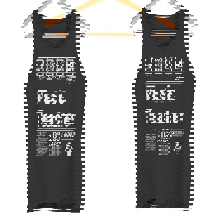 Para Profesores De Música Regalos Para Profesores De Música Camiseta sin mangas
