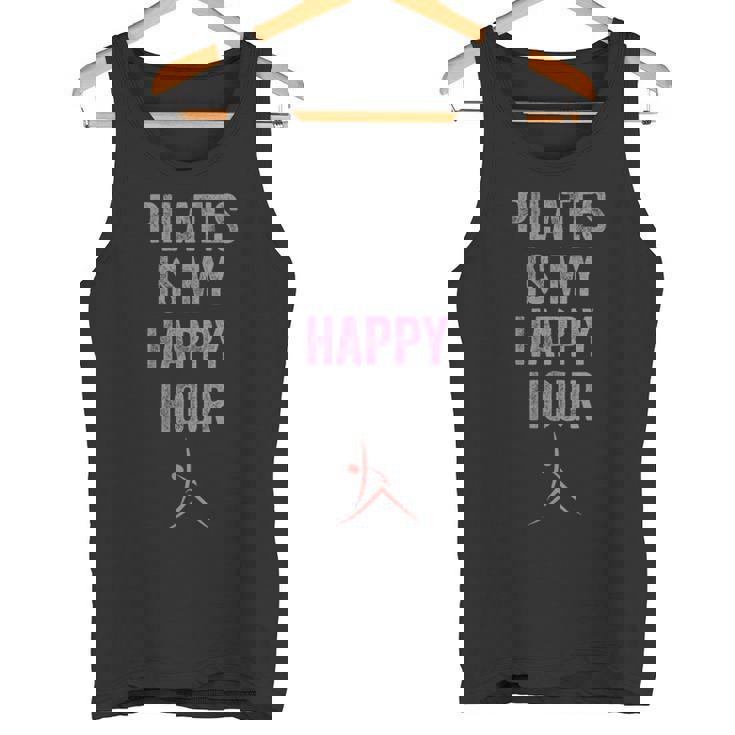 Pilates Is My Happy Hour Mignon Contrology Pilates Avec Dicton Débardeur e