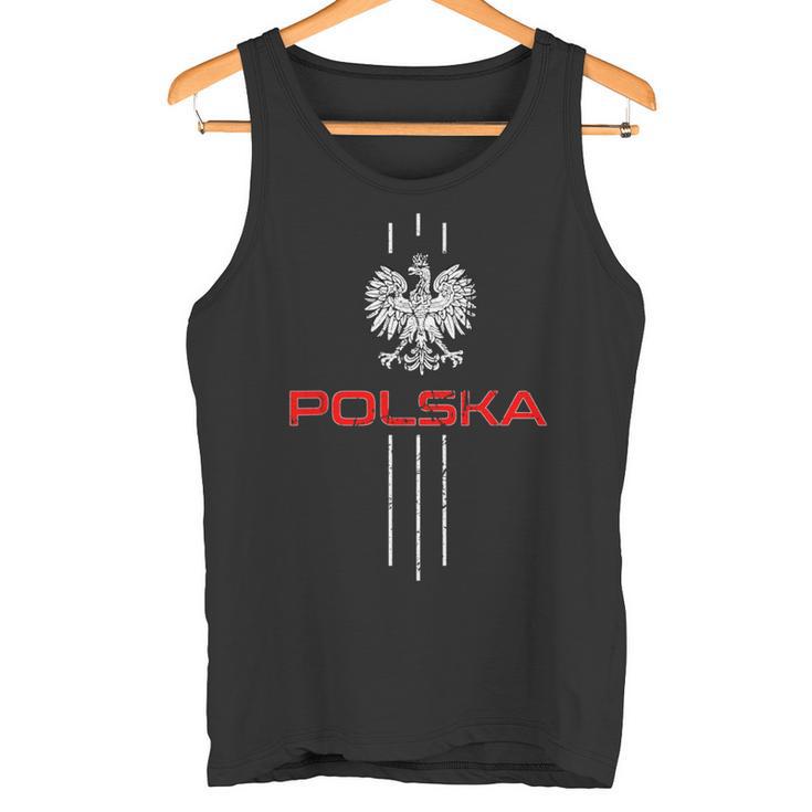 Poland Polska Polski Eagle Kurwa Meme Warsaw City Tank Top