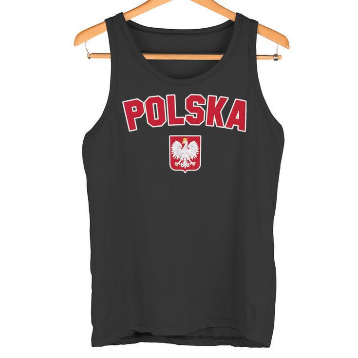 Polen Polska Flagge Adler Damen Herren Kinder Polska Tank Top