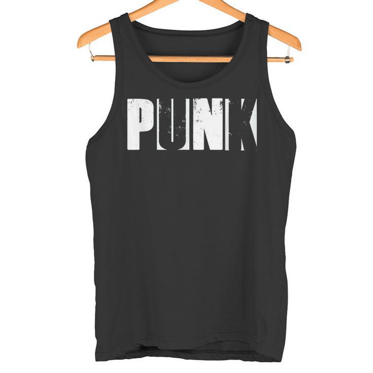 Punk Das Ist Meine Musik Rock Punker Tank Top