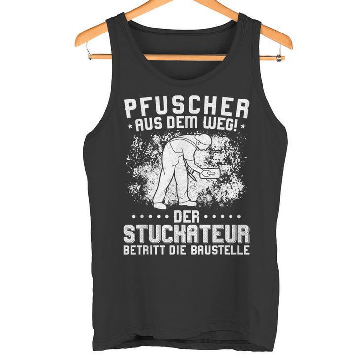 Puscher Aus Dem WegErputzer Plaster Stuckateur S Tank Top