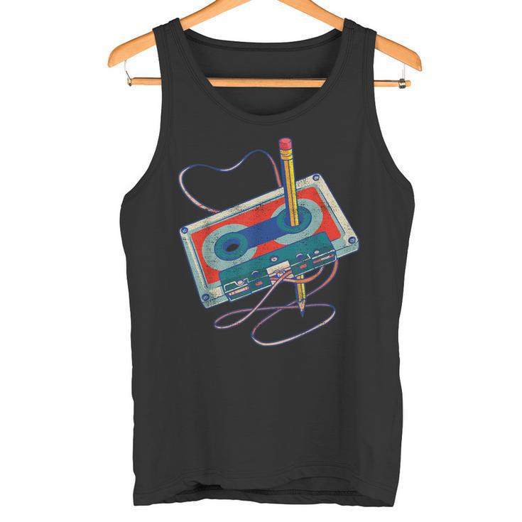 Recording Radio Cassette Recorder Tank Top