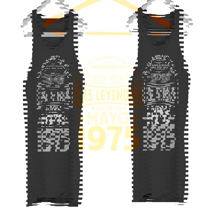 Regalos De Cumpleaños Para Hombre The Legends Mayo 1975 Camiseta sin mangas