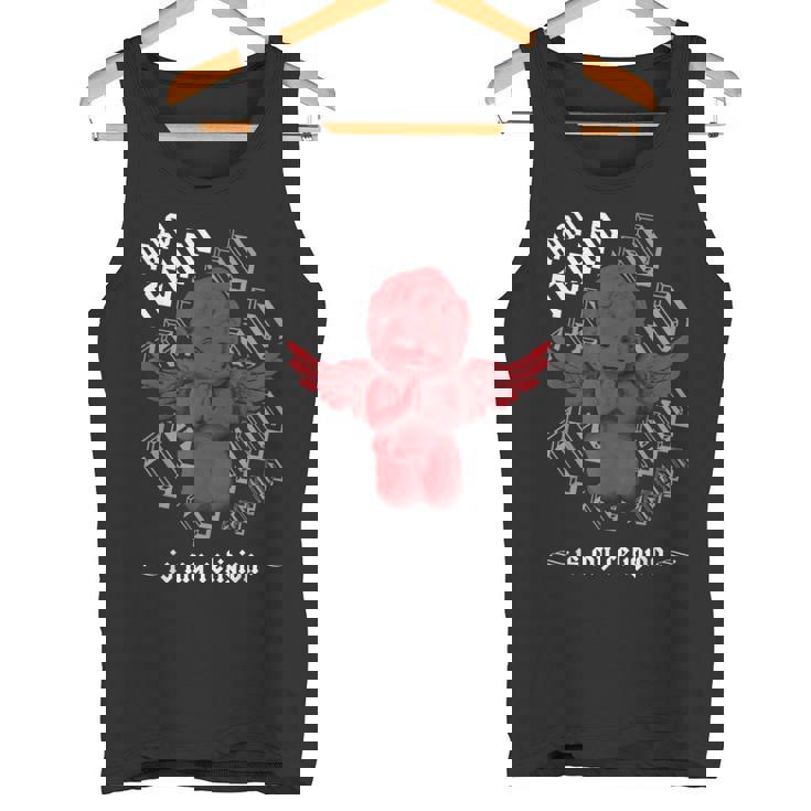 My Religion Angel Rave Music Hard Techno Raver Dark Techno Camiseta sin mangas