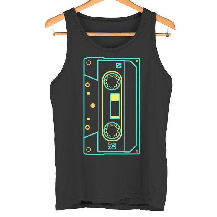 Retro Cassette 80S 90S Disco Party Tank Top