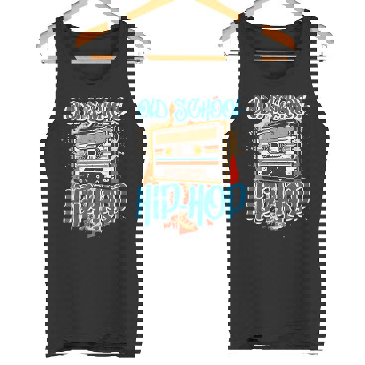 Retro Old School Hip Hop 80S 90S Graffiti Cassette Camiseta sin mangas