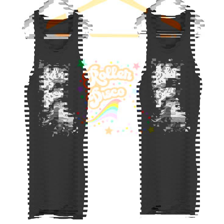 Roller Disco Cool Retro 70S Y 80S De Fiesta Camiseta sin mangas