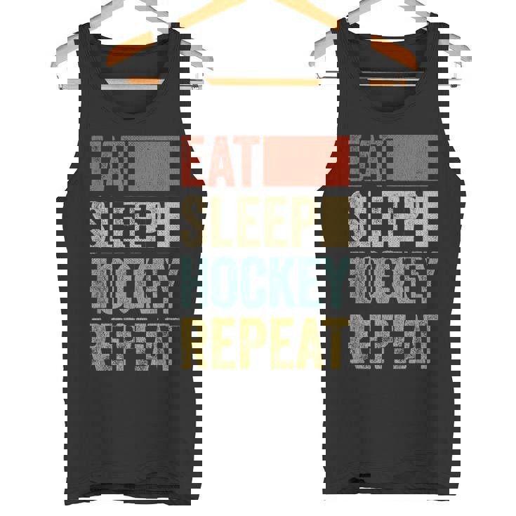 Ropa De Hockey Sobre Hielo Retro Hockey Camiseta sin mangas