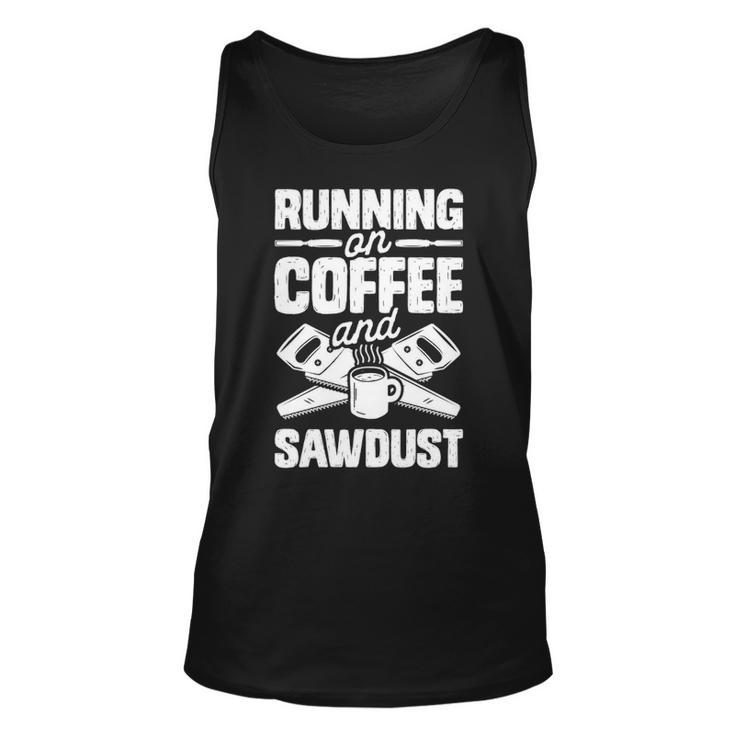 Running Coffee And Sawdust Tank Top