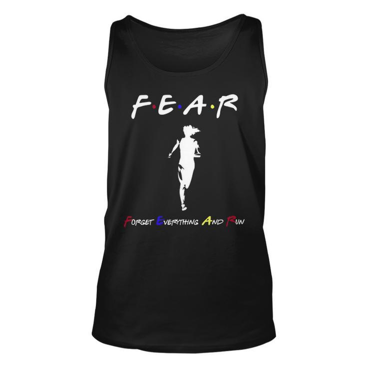 Running Runner Fear Forget Everything And Run Tank Top