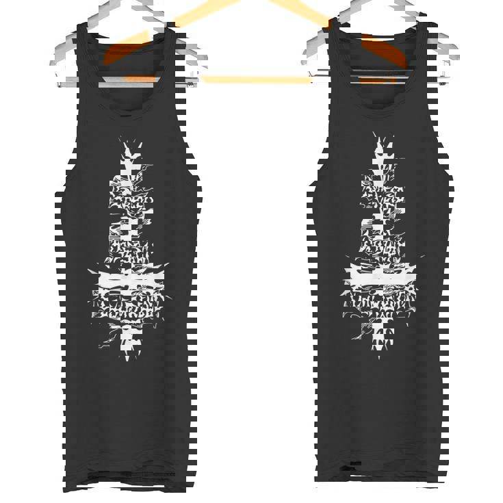 Sacrificio Nocturno Oscuro Camiseta sin mangas