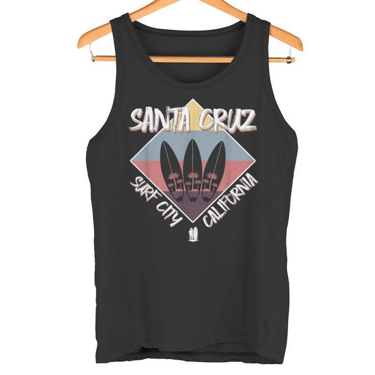 Santa Cruzintage Retro California Surf Tank Top