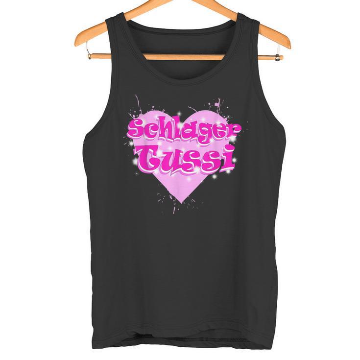 Schlager Tussi And Schlagertussi With Heart Tank Top