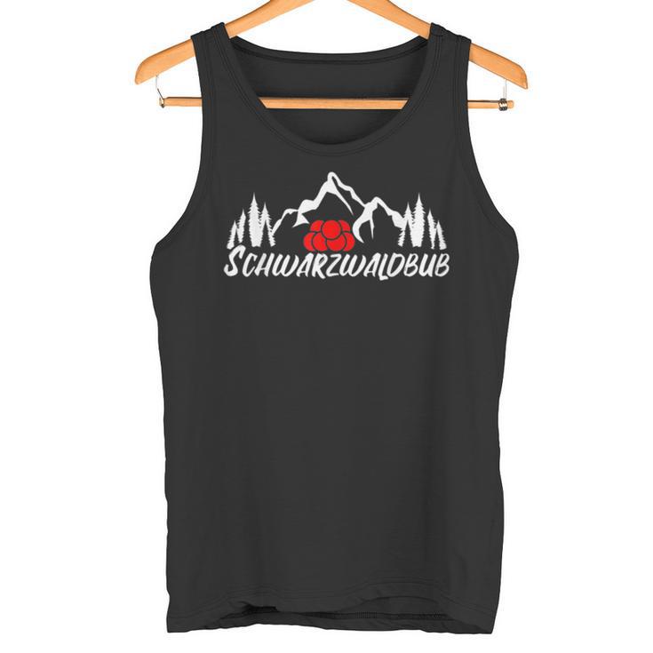 Schwarzwaldbub Bollenhut Berge Tank Top