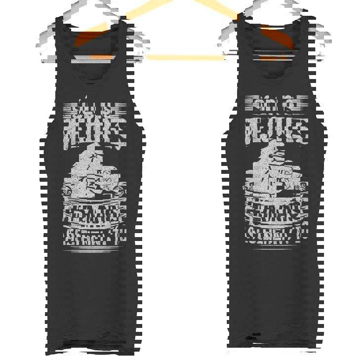 Sólo Los Mejores Hermanos Ascienden A Tío Camiseta sin mangas