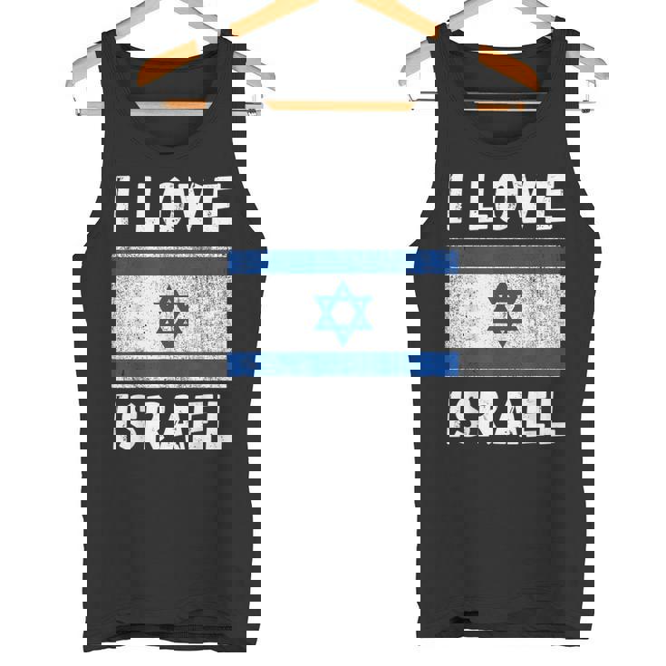 Souvenir Deoyage De Famille Israélienne Avec Inscription I Love Israël Débardeur e