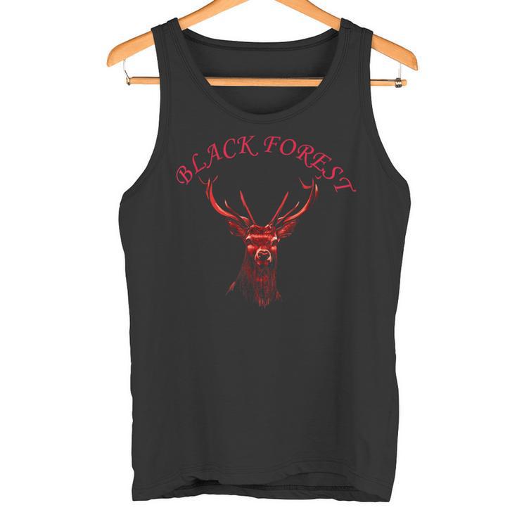 Stag Head Forest Tank Top