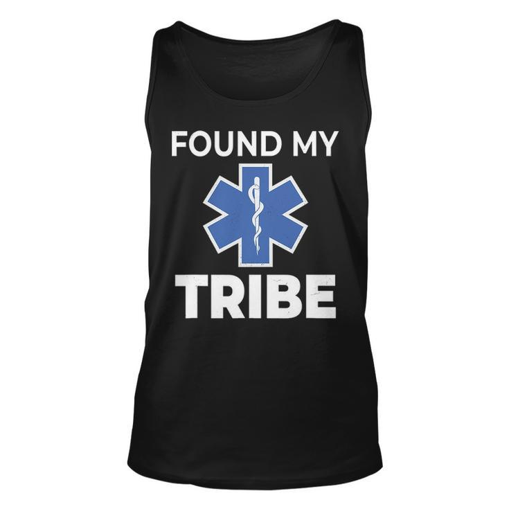 Star Of Life Found My Tribe Ems Pride Emt Tank Top