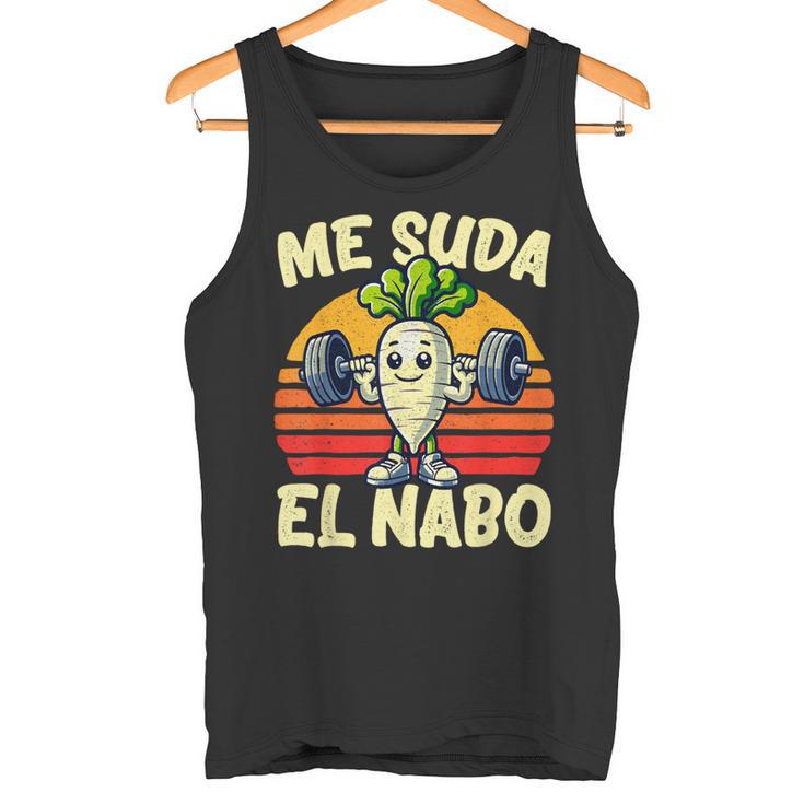 Me Suda El Nabo Amante Del Gym Deporte Humor Hombre Camiseta sin mangas