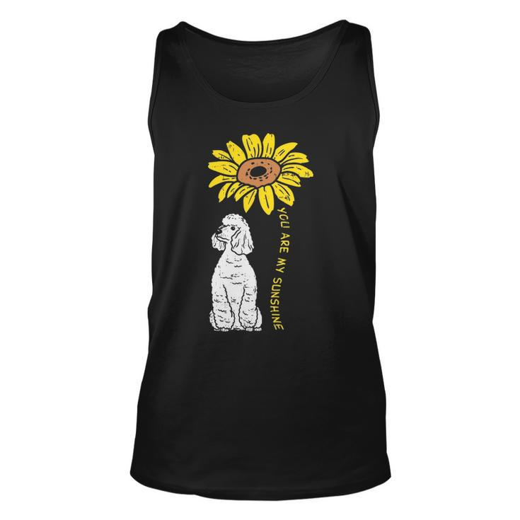 Sunflower Sunshine Poodle Dog Lover Owner Tank Top