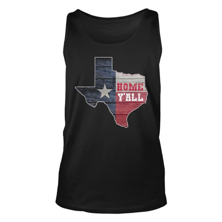 Texas Home Y'all State Lone Star Pride Tank Top