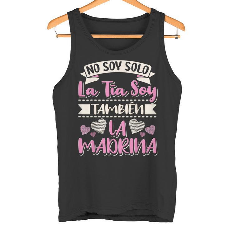 Tía Bautizo Madrina Camiseta sin mangas