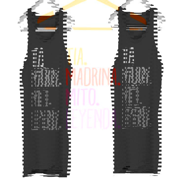Tía Madrina Mito Leyenda Para La Madrina Camiseta sin mangas