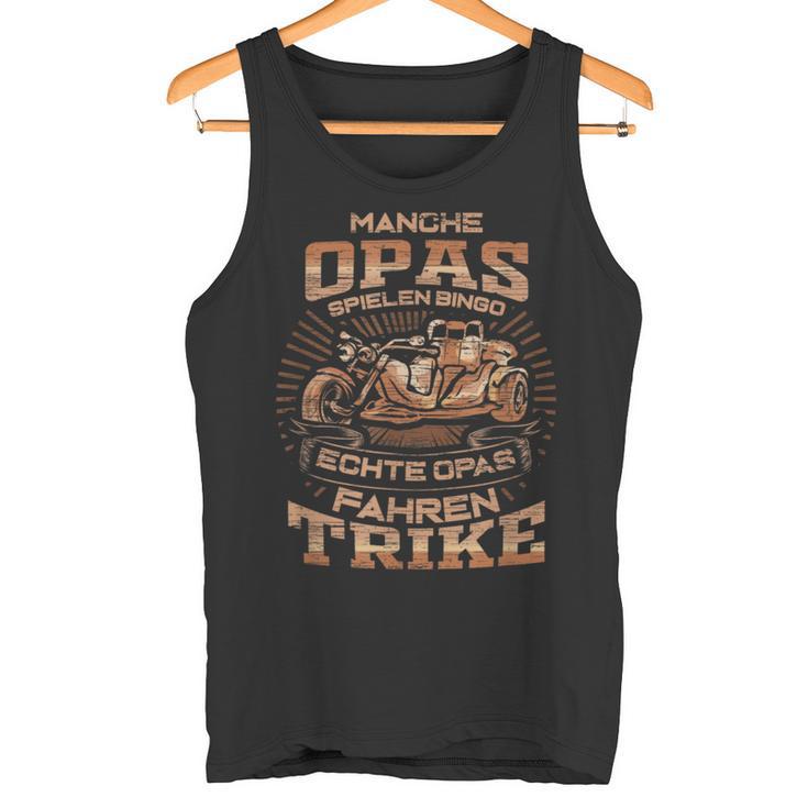 Triker Grandpa Tricycle Biker Trike Tank Top