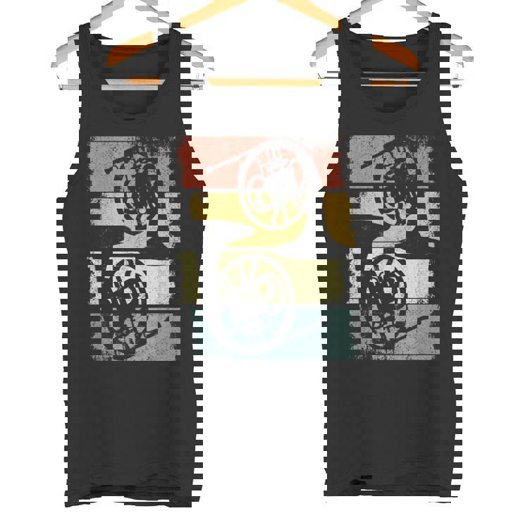 Trompas Dibujo Trompa Instrumento Musical Camiseta sin mangas