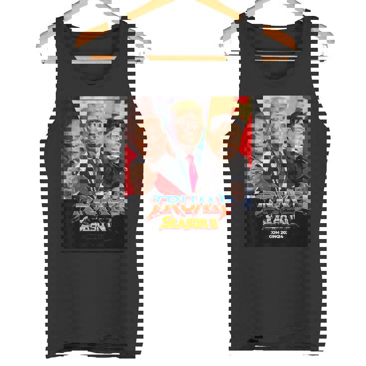 Trump Temporada 2 Coming 2024 Divertido Humor Adulto Donald Trump Camiseta sin mangas