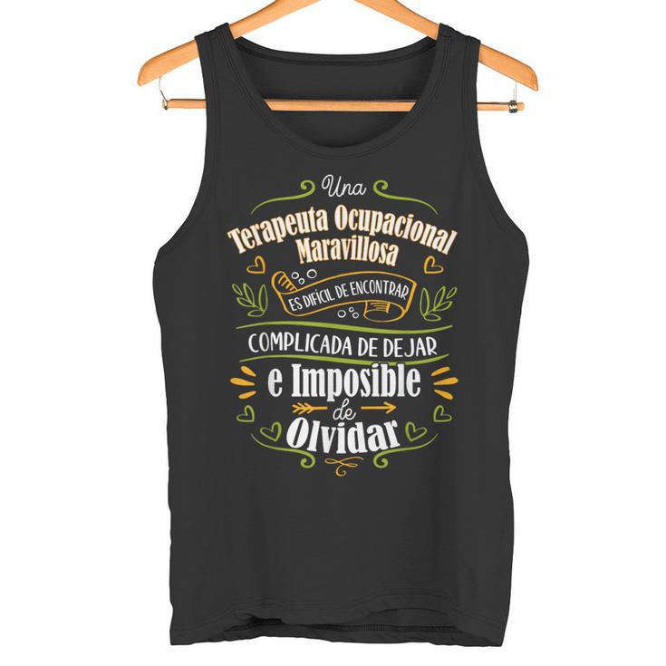 Una Terapeuta Ocupacional Maravillosa Regalo Terapeuta Camiseta sin mangas