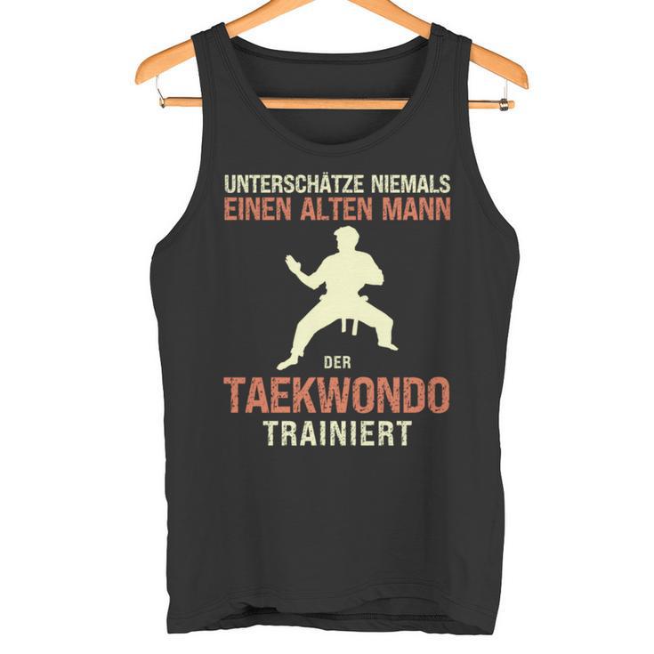 Underschätze Niemal Old Man Taekwondo Grandpa Dad Jumper Tank Top