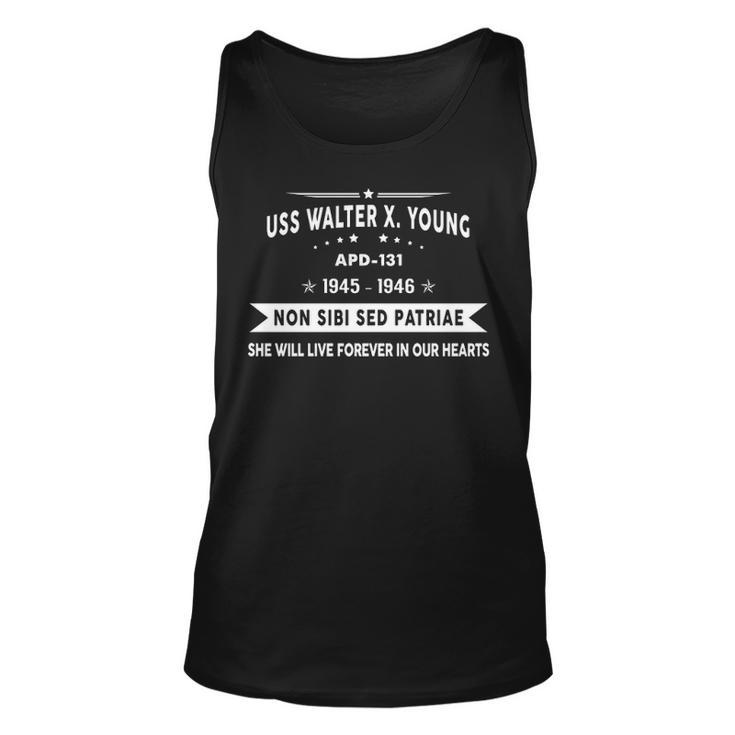 Uss Walter X Young Apd Tank Top