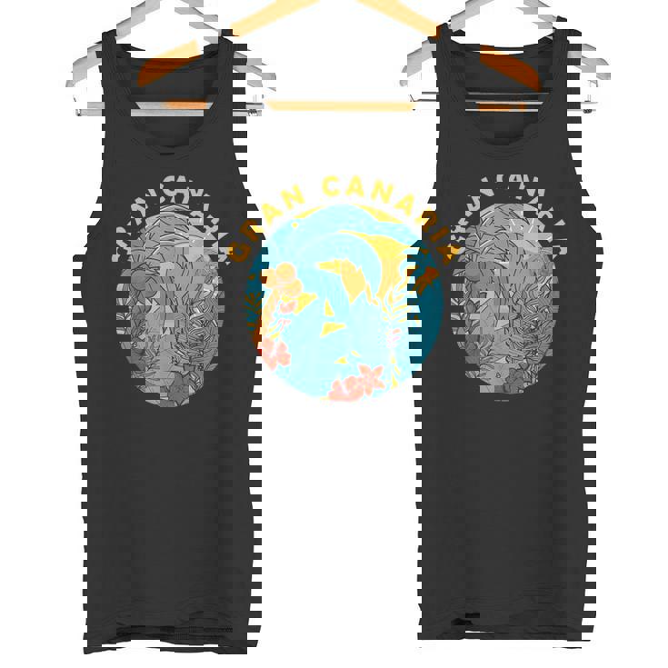 Vacaciones Españolas Deerano Islas Canarias Gran Canaria Camiseta sin mangas