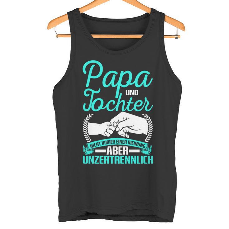 Vater Und Tochter Partnerlook Papaatertag Spruch Geschenk Tank Top