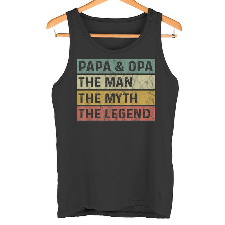 Vatertag Papa Father Day Männer Herren Papi Kinder Tank Top