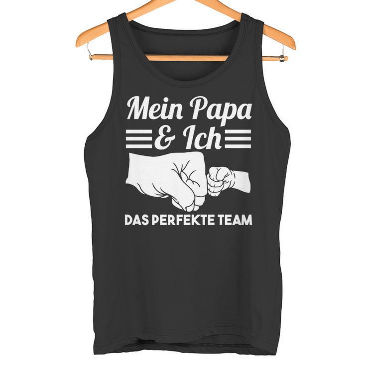 Vatertag Papa Und Sohnater Und Tochter Tank Top