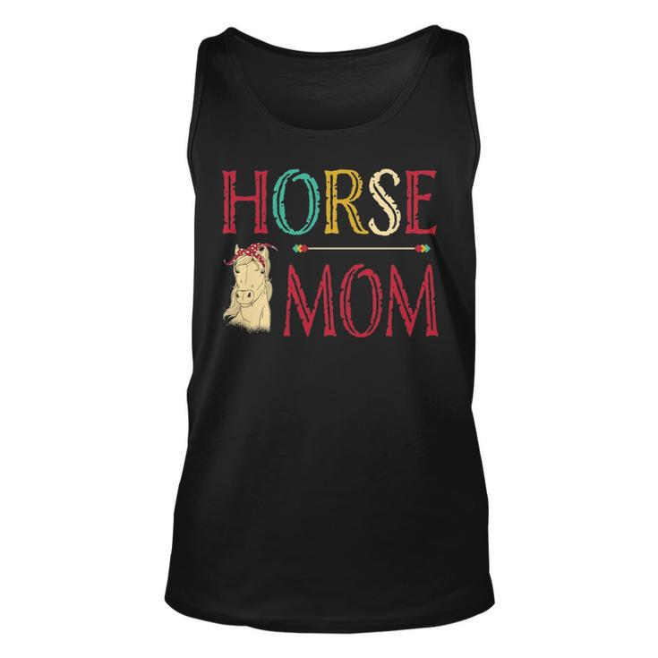 Vintage Horse Graphic  Equestrian Mom  Cute Horse Riding Tank Top