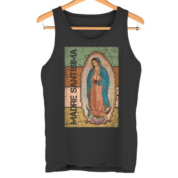 Virgen De Guadalupe Madre Santísima Camiseta sin mangas