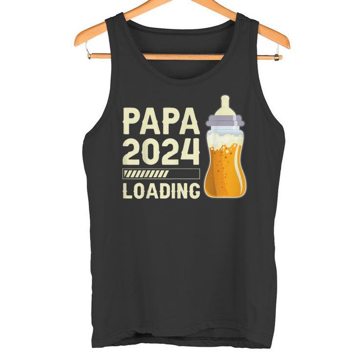 'Werdender Papa Zututkunft Papa Papa 2024 Loading' Tank Top