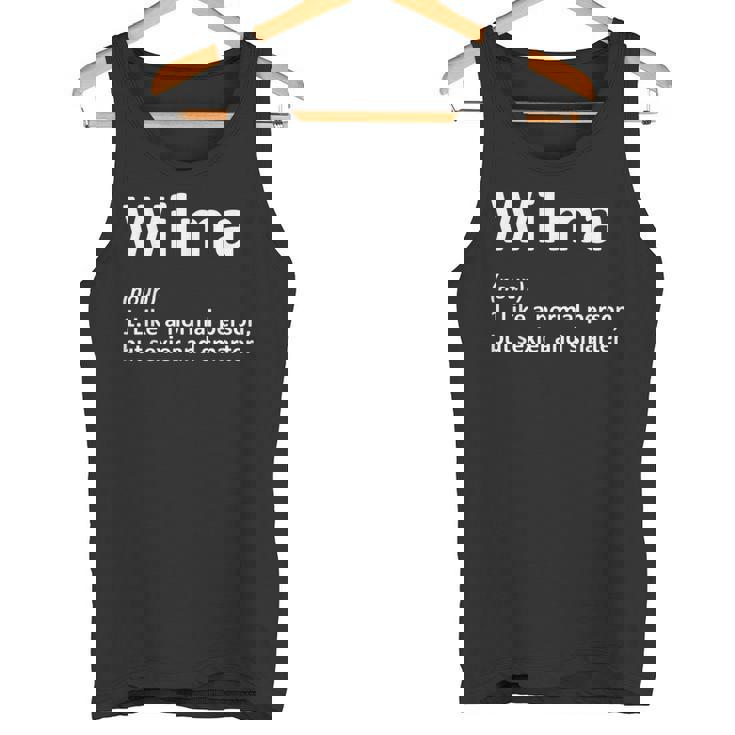 Wilma Definition Idea De Regalo De Cumpleaños Con Nombre Personalizado Camiseta sin mangas