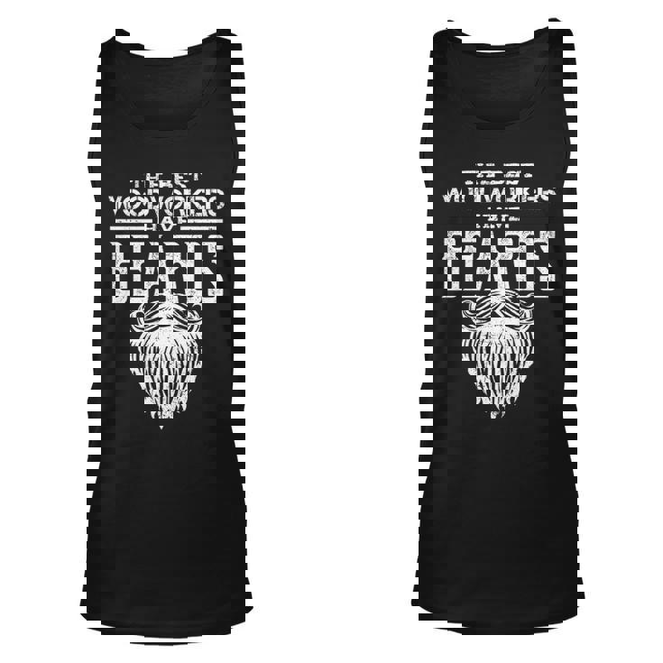 Woodworking Sweater Woodworker Carpentry Beard Tank Top