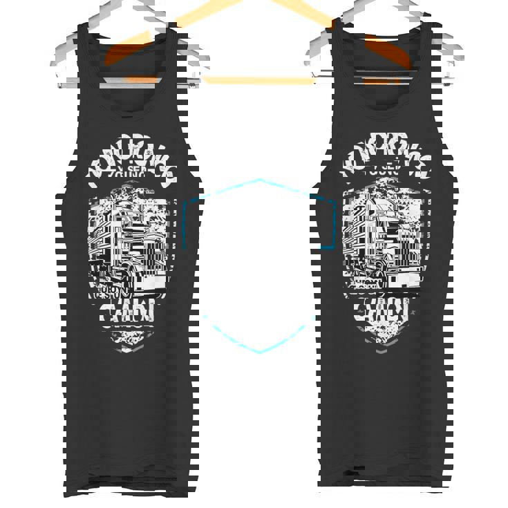 Yo No Ronco Yo Sueño Que Soy Un Camion Camiseta sin mangas